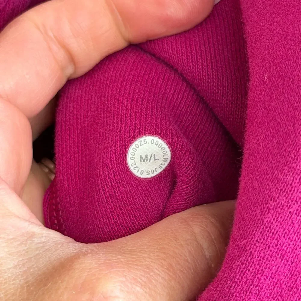 Lululemon Scuba Oversized Funnel Neck Half Zip Sweatshirt Ripened Raspberry M